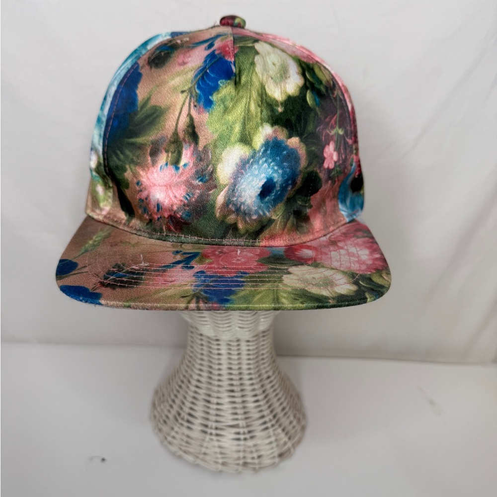 Betsey Johnson Floral Baseball Cap - Picture 8 of 10